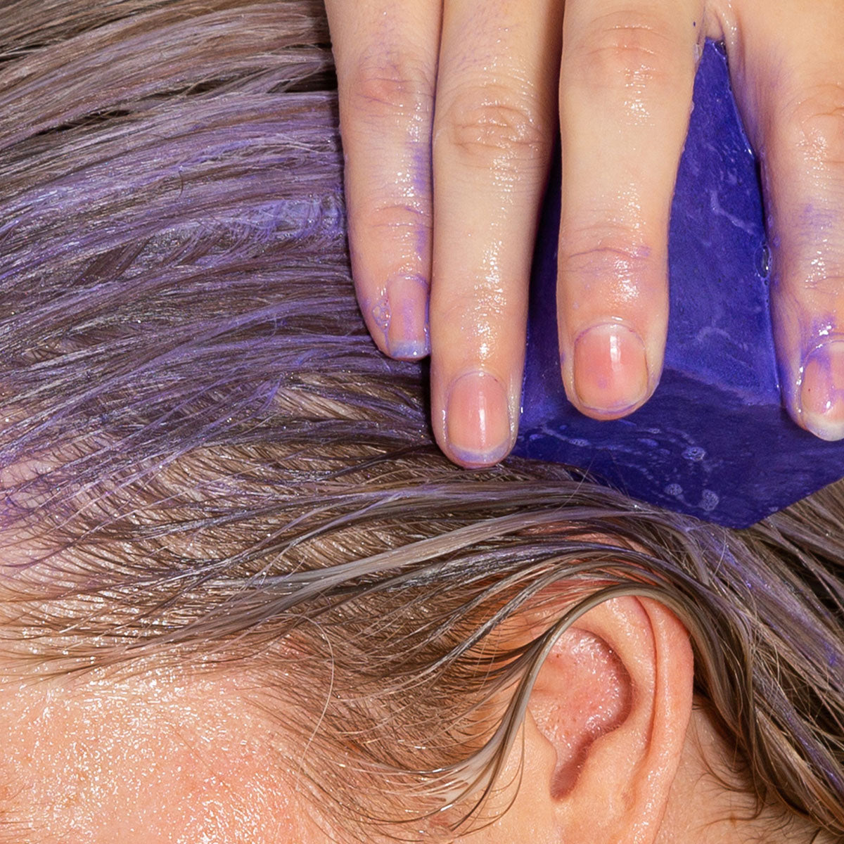 Purple Shampoo Bar for Brassy Blonde and Gray Hair: Tone It Down™