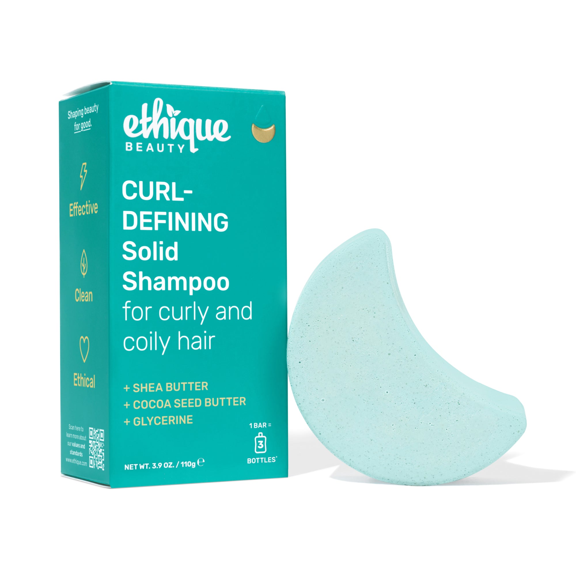 Curl-Defining Solid Shampoo for curly and coily hair