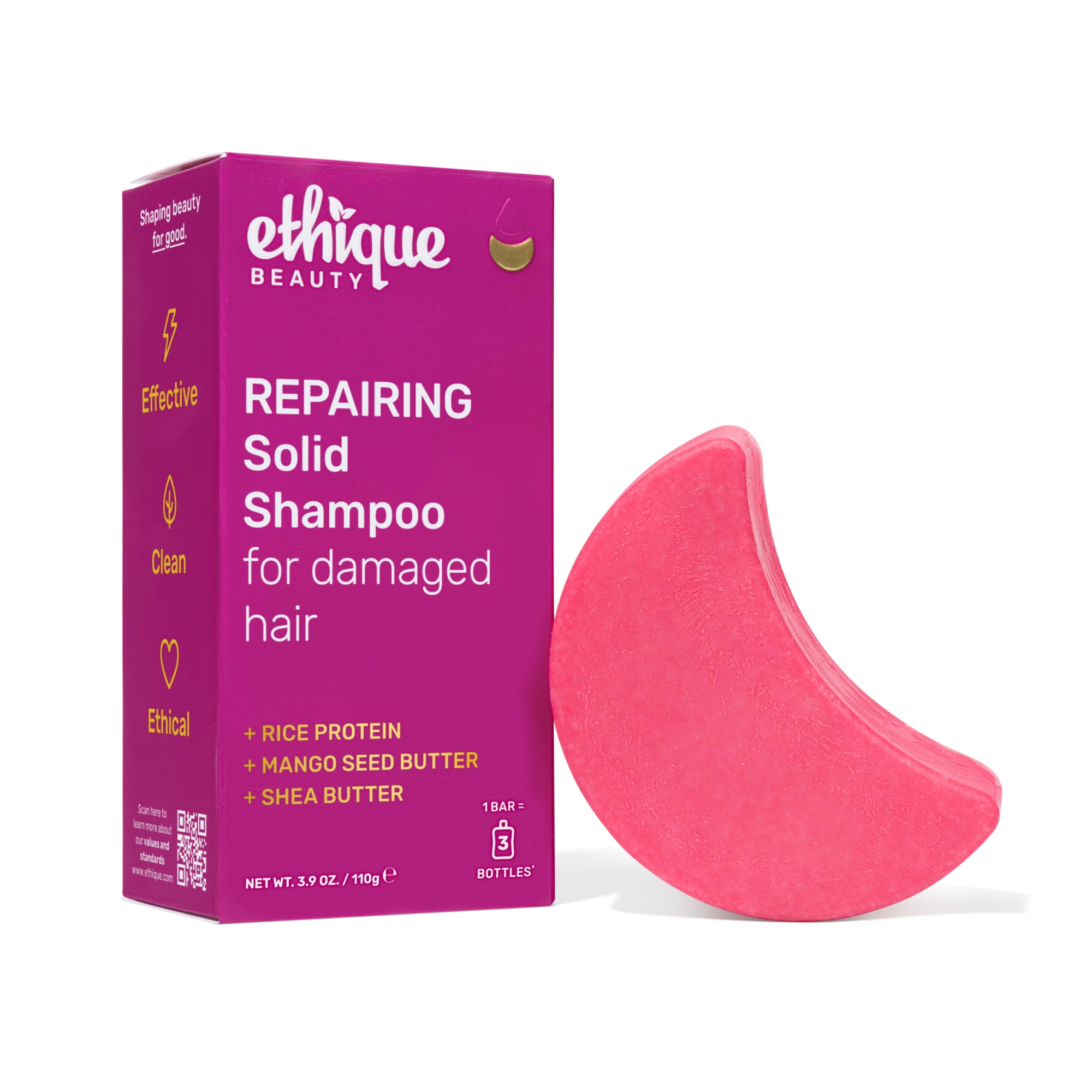 Repairing Solid Shampoo for damaged hair