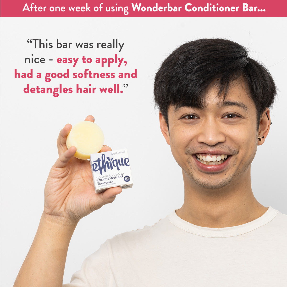 Wonderbar Conditioner Bar for Fine Hair, image 6