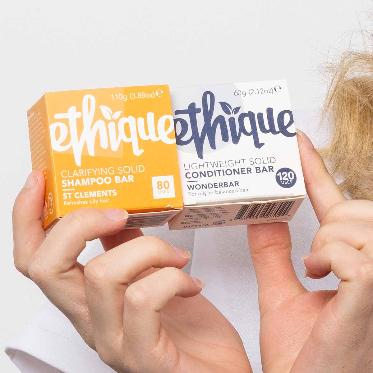 Team Ethique's haircare routines