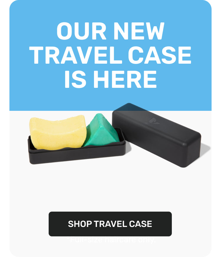 OUR NEW TRAVEL CASE IS HERE 
SHOP TRAVEL CASE