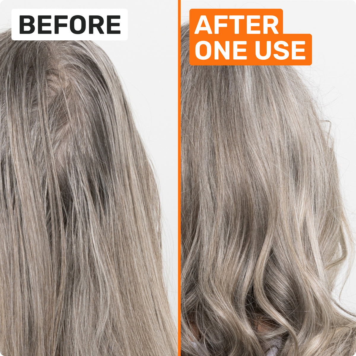 BEFORE 
AFTER ONE USE