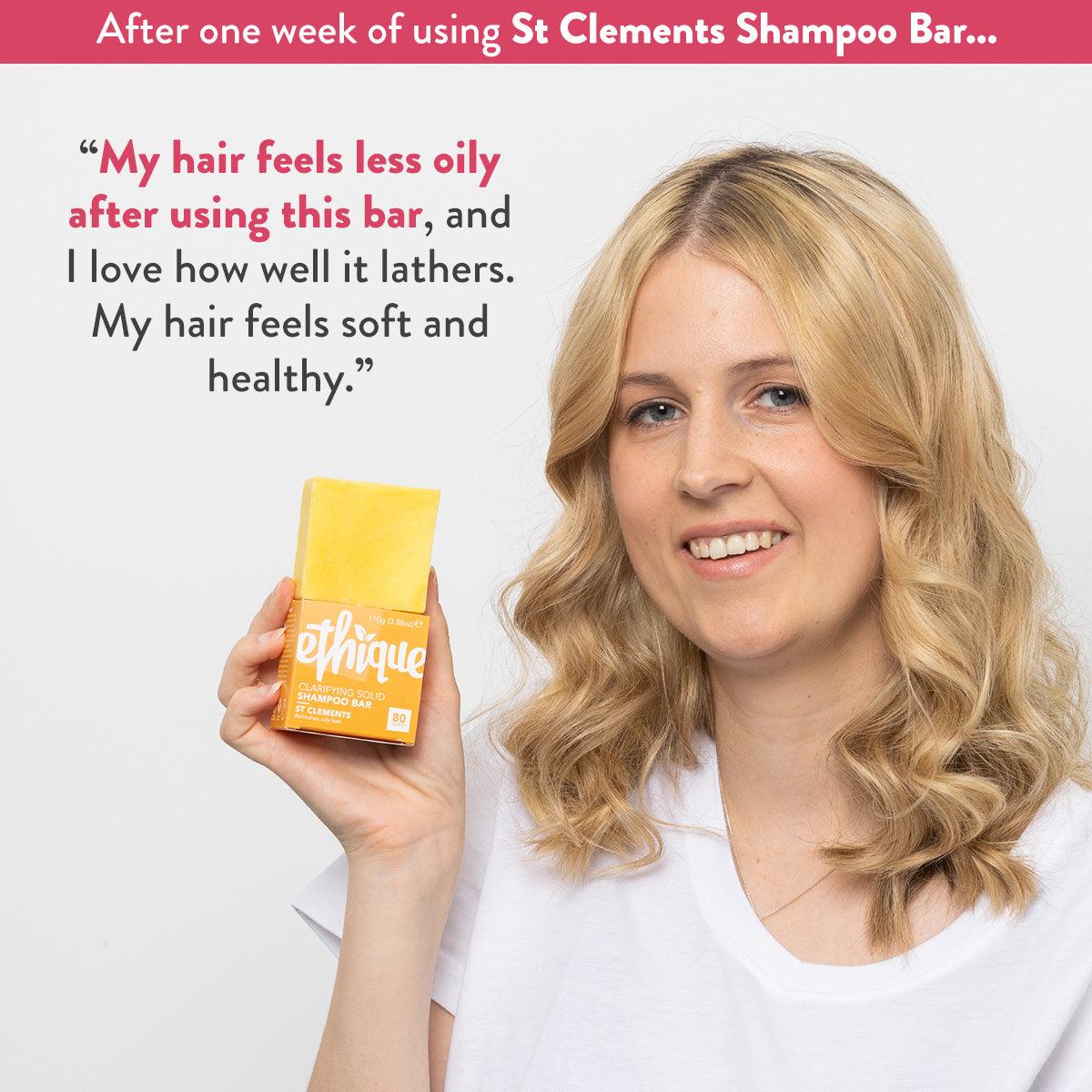 Clarifying Shampoo Bar for Oily Scalp and Hair: St Clements™