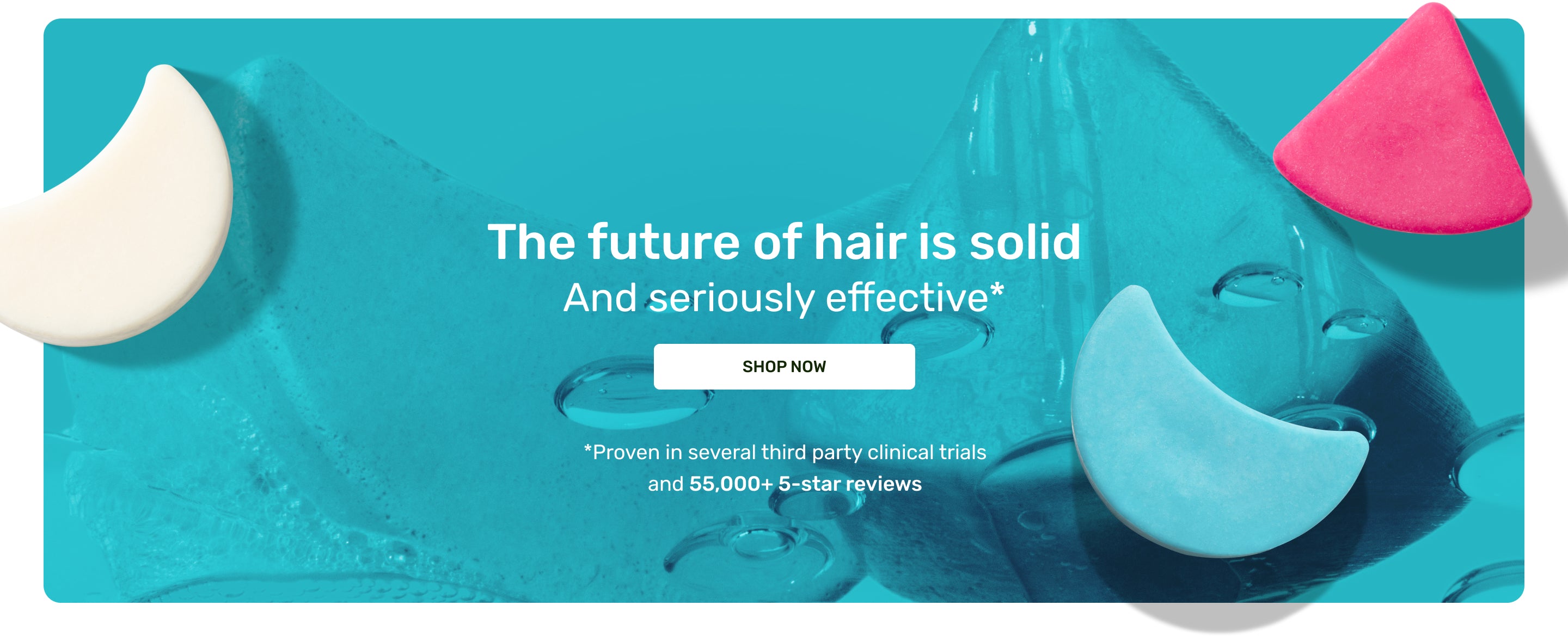 The future of hair is solid and seriously effective. Shop now. Proven in several third party clinical trials and 55,000+ 5-star reviews. Shop Now